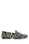 Tod's Zebra Pattern Calf Hair Loafers