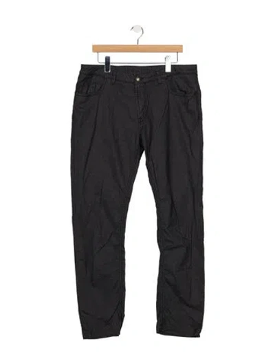 Pre-owned Tod's Printed Pants In Black
