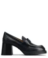 Tod's Women's Loafer With Heel In Black