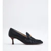 Tod's Pumps In Leather In Black