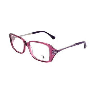 Tod's Purple Acetate Frames In Pink