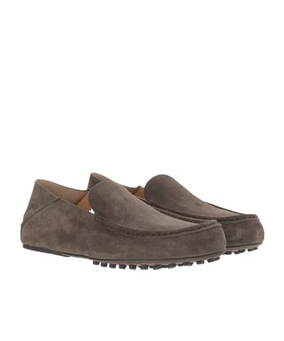 Tod's Push On Loafers In Brown