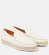 Tod's Women's Leather Moccasins With Outsol Loafer In White