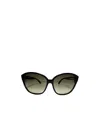 Tod's Rectangular Logo Sunglasses In Green