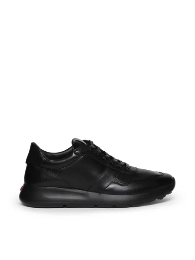 TOD'S RED DOT LEATHER SNEAKERS