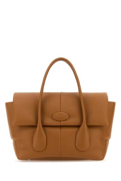Tod's Reverse Handbag In Brown