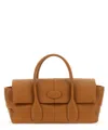 Tod's Reverse Small Handbag In Brown