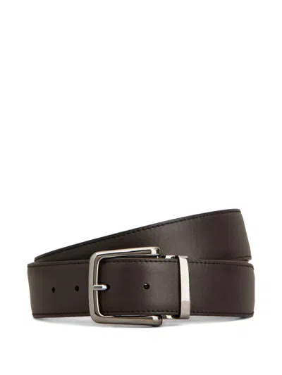 Tod's Reversible Belt In Brown