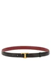Tod's Reversible Belt T Timeless In Black