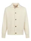 Tod's Ribbed-knit Cardigan In Neutral