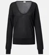 Tod's Ribbed-knit Wool And Silk Sweater