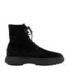 Tod's W. G. Heritage Ankle Boots In Black