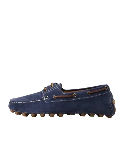 Tod's Round-head Casual Shoes In Blue