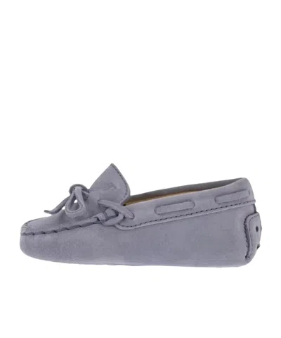 Tod's Round-head Casual Shoes In Gray