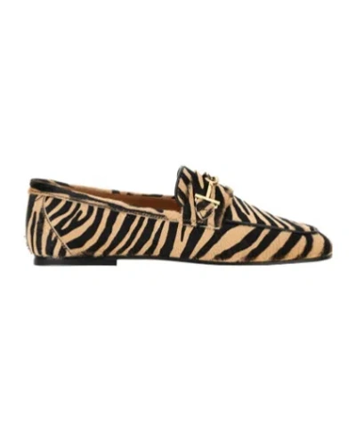 TOD'S TOD'S PONY PRINTED LOAFERS