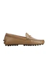 Tod's Round-head Minoccasin-bean Shoes In Brown