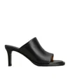 Tod's Mules In Leather In Black