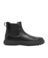 Tod's W. G. Chelsea Boots In Leather In Black