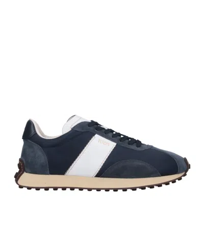 TOD'S TOD'S GOMMINO PANELLED LOW-TOP SNEAKERS