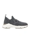 Tod's Chic Slip-on Sneakers For Women In Gray