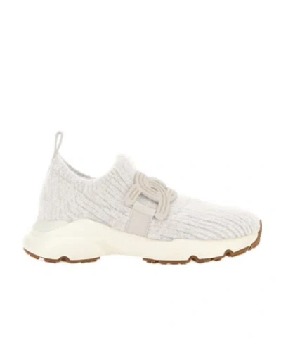 Tod's Round-head Sneakers In White