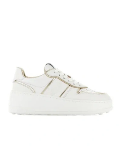 Tod's Round-head Sneakers In White