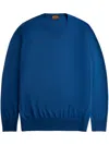 Tod's Round-neck Sweater In Blue