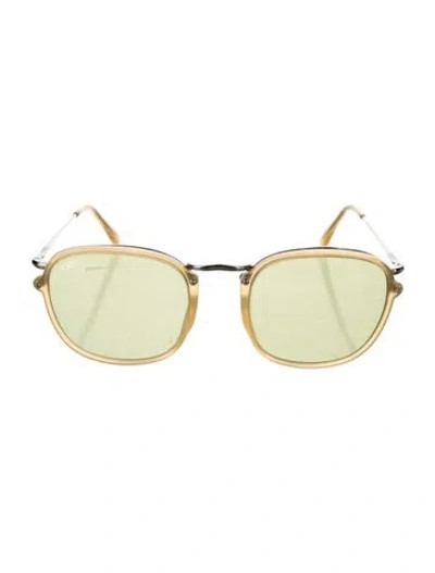 Pre-owned Tod's Round Tinted Sunglasses In Neutral