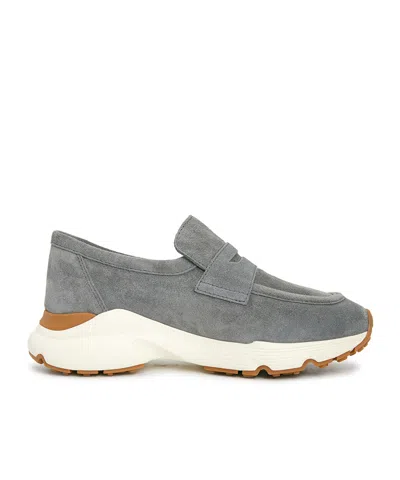 Tod's Round-toe Casual Shoes In Gray