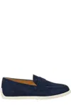 Tod's Round Toe Flat Shoes Tods In Blue