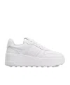Tod's Round-toe Leather Sneakers In White