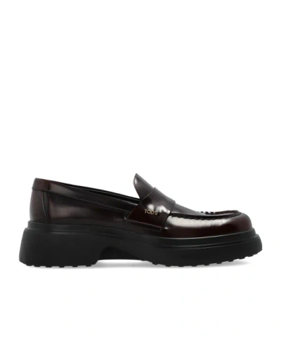 Tod's Round Toe Loafers