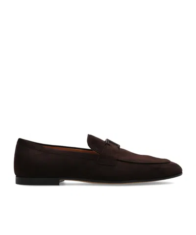 TOD'S ROUND TOE LOAFERS