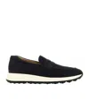 Tod's Round Toe Low-top Loafers In Black