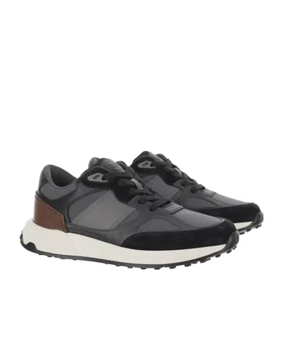 TOD'S PANELLED SNEAKERS