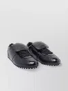 Tod's Round Toe Low-top Sneakers With Patent Finish