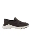 Tod's Round-toe Sneakers In Black