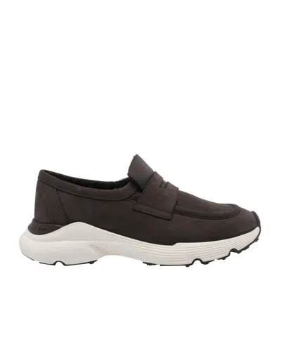 TOD'S ROUND-TOE SNEAKERS