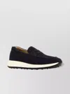 Tod's Round Toe Low-top Loafers In Black