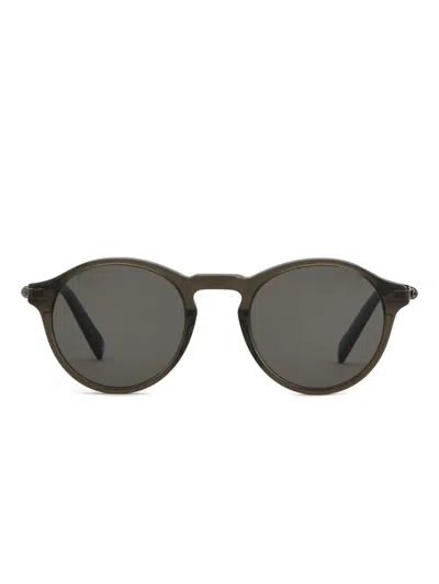Tod's Round-frame Sunglasses In Gray