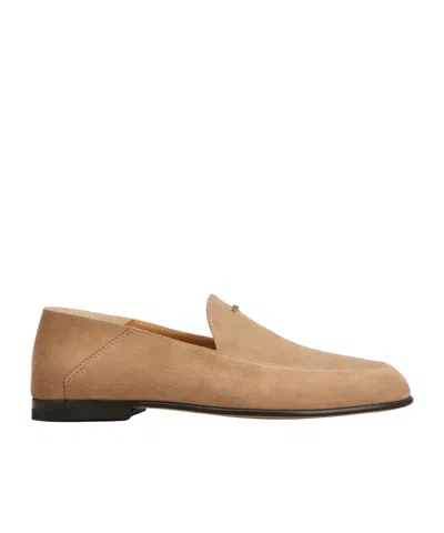 Tod's Round-toe Loafers In Brown