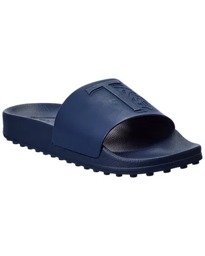 Tod's Tods Rubber Slide In Blue