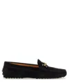 Tod's Kate Commino Chain-link Driving Shoes In Black