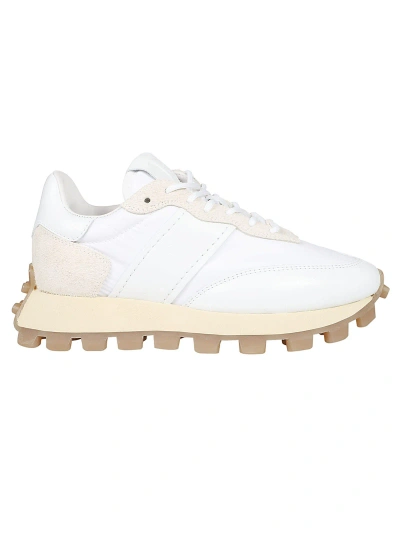 Tod's Run 25k Sneakers In Bianco/bianco Lana
