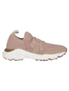 Tod's Womens Tods Sport Run 54c Calzino Logo-embellished Mesh-knit Low-top Trainers In Ballerina
