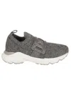 Tod's Chic Slip-on Sneakers For Women In Grey