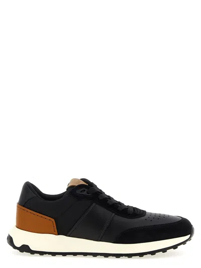 Tod's Running Sneakers In Black