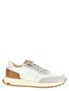 Tod's Low-top Suede And Leather Sneakers