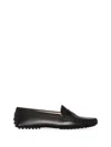 Tod's Smooth Leather Gommino Driving Shoes In Black