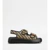 Tod's Sandals In Fabric